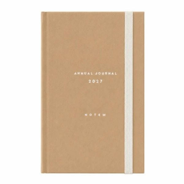 Small Alva Journal 2027 Beige