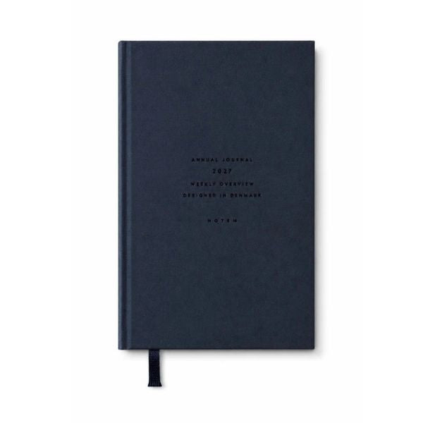 Large Alva 2027 Journal Dark Blue