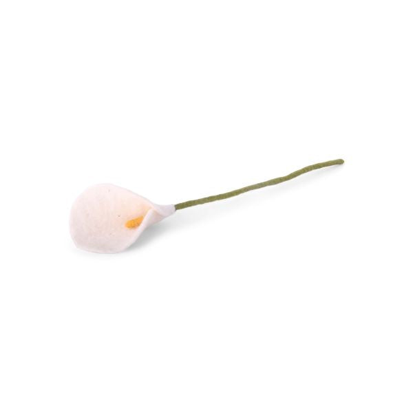White Lily Felt Decoration