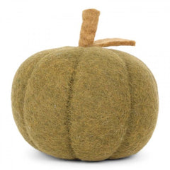Green Felt Pumpkin