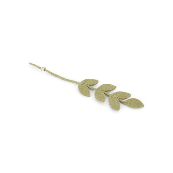 Mint Green Felt Leaf Branch Decoration