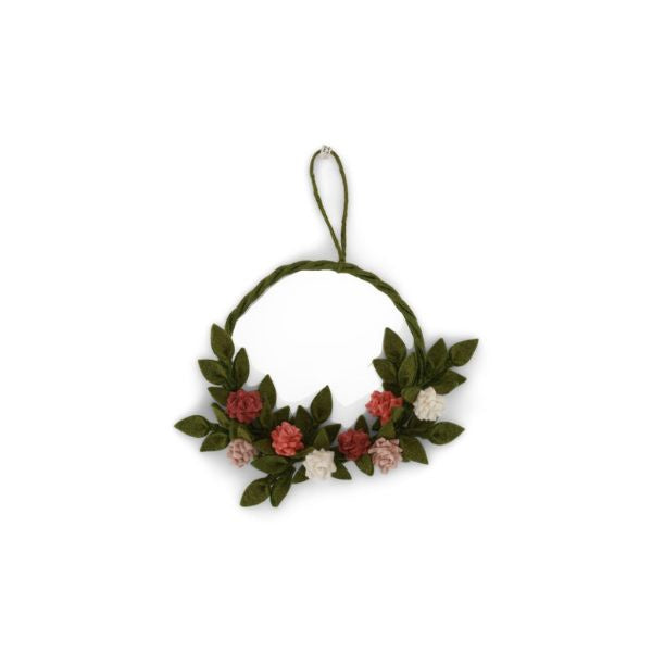 Artichoke Wreath Felt Decoration