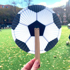 Football Paper Fan