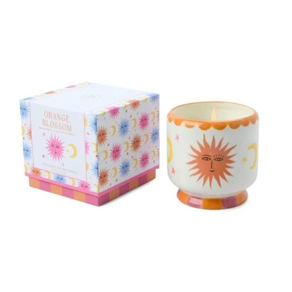 A Dopo Sun Ceramic Candle Orange Blossom