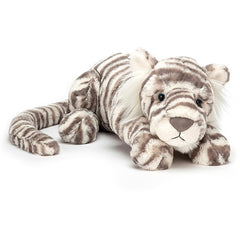 Jellycat Sacha Snow Tiger Little