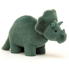 Jellycat Fossilly Triceratops Dinosaur