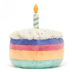 Amuseables Rainbow Birthday Cake Large
