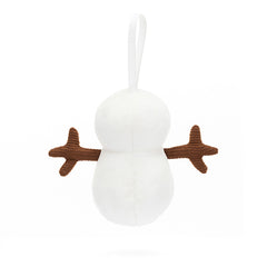 Festive Folly Snowman Hanging Decoration