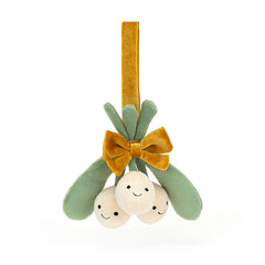 Jellycat Amuseables Mistletoe Hanging Decoration