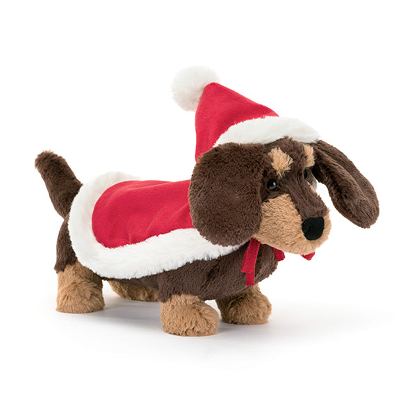  Otto Sausage Dog サンタ ダックス ぬいぐるみ Jellycat Winter Warmer Otto Sausage Dog - Paper Tiger