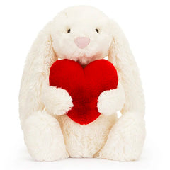 Jellycat Bashful Red Love Heart Bunny Original