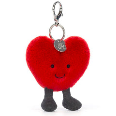 Jellycat Amuseables Heart Bag Charm