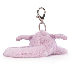 Lavender Dragon Bag Charm