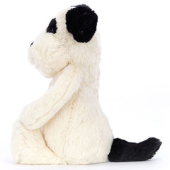Bashful Rufferty Black And Cream Puppy Medium