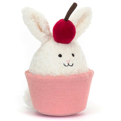 Jellycat Dainty Dessert Bunny Cupcake