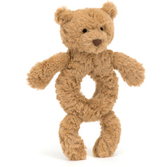 Jellycat Bartholomew Bear Ring Rattle