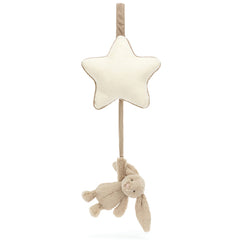 Bashful Beige Bunny Musical Pull