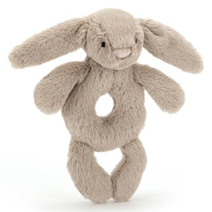 Jellycat Bashful Beige Bunny Ring Rattle