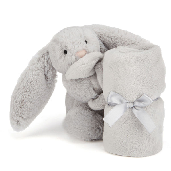 Jellycat Bashful Silver Bunny Soother Paper Tiger