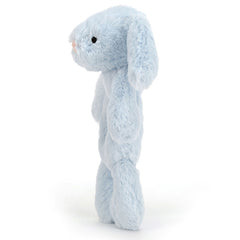 Bashful Blue Bunny Ring Rattle