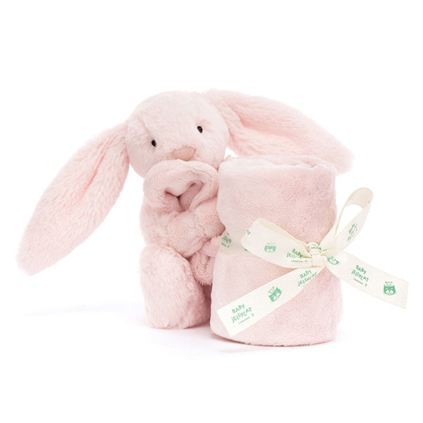 Jellycat Bashful Pink Bunny Soother Paper Tiger