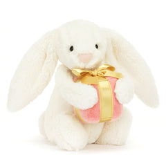 Jellycat Bashful Bunny with Present