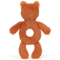 Bashful Fox Cub Ring Rattle
