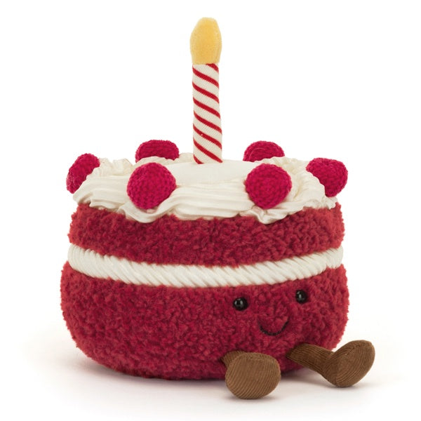ぬいぐるみ  Amuseables Birthday Cake Amazon.co.jp: Jellycat アミューズブル バースデーケーキ ぬいぐるみ