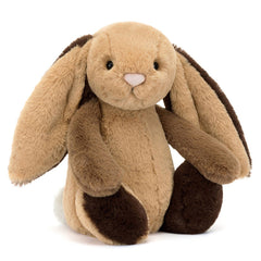 Jellycat Bashful Patchwork Brown Bunny