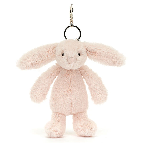 Jellycat Bashful Blush Bunny Bag Charm Paper Tiger