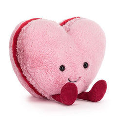 Jellycat Amuseables Colette Heart Macaron Pink