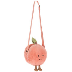 Jellycat Amuseables Peach Shoulder Bag