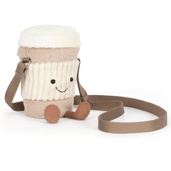 Amuseables Perkle Coffee Shoulder Bag