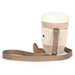 Amuseables Perkle Coffee Shoulder Bag