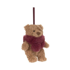 Jellycat Bartholomew Bear Winter Warmer Decoration