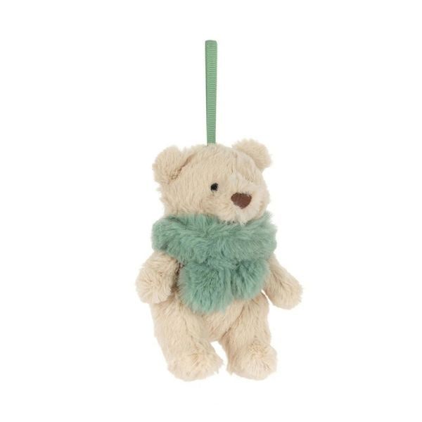Bartholomew Bear Jr  Winter Warmer Decoration