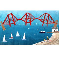 Forth Rail Bridge Alice Newman Card