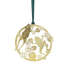 Frogs Metal Hanging Decoration