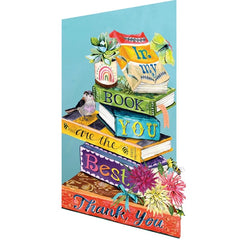 Bookstack Thank You Card