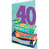 Happy Birthday 40 Card