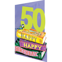 Happy Birthday 50 Card
