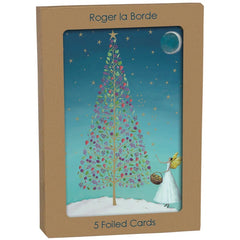 Starry Tree Christmas Card Pack