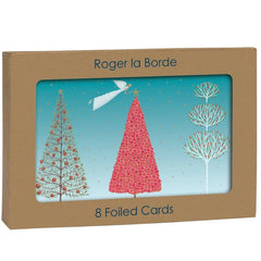 Three Sparkling Trees Christmas Card Pack
