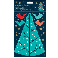 Brilliant Birds Pop and Slot Advent Calendar