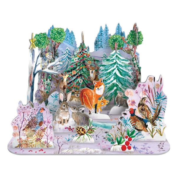 Wild Winter's Song Large Pop & Slot 3D Advent Calendar