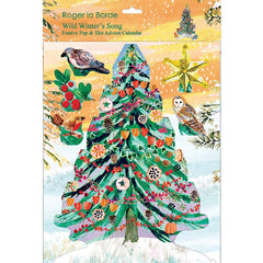 Wild Winter's Song Tree Pop and Slot Advent Calendar