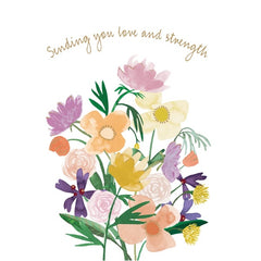 Floral Strength Card