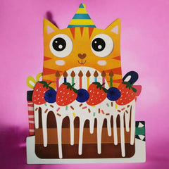 Aww So Cute Cat Card