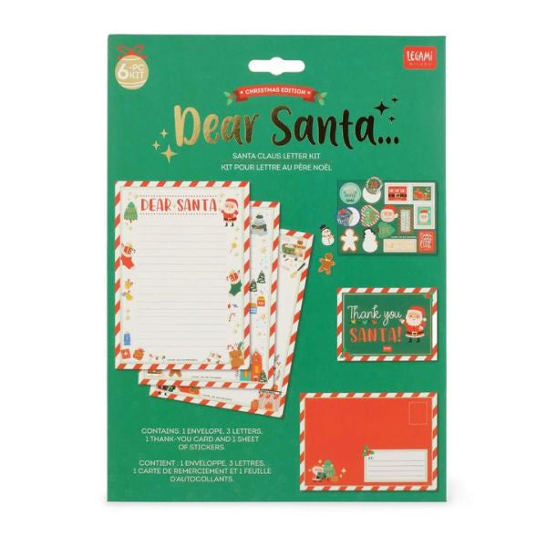 Dear Santa Santa Claus Letter Writing Kit