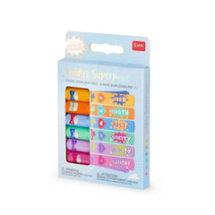 Teddy's Superpower 6 Mini Highlighters
